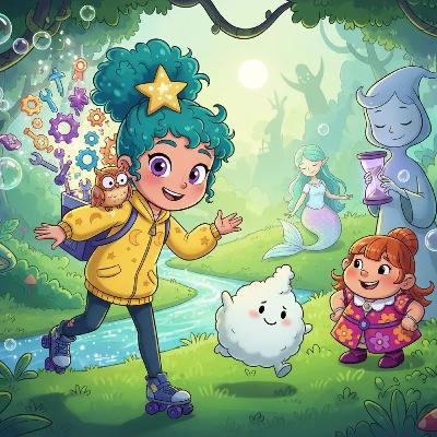 Luna Ripple and the Case of the Missing Rainbow Colors - By StoryBee Tales - Bedtime Stories for Kids