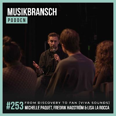 253. From discovery to fan [Viva Sounds] - Michelle Paquet, Fredrik Hagström & Lisa La Rocca