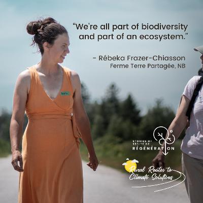 Sharing the Land with farmer Rébeka Frazer-Chiasson