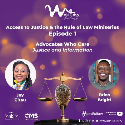 Advocates Who Care - Justice and Information FT. Joy Gitau and Brian Bright Advocates Who Care - Justice and Information FT. Joy Gitau and Brian Bright