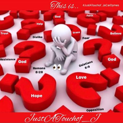 Everything that God tells you will have opposition. Believe! This is #JustATouchof_JsCarDymes Everything that God tells you will have opposition. Believe! This is #JustATouchof_JsCarDymes