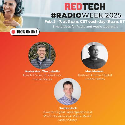 [RadioWeek 2025] Day 5 - Digital Audio Revenue: Opportunities and Challenges 2025