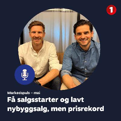 Markedspuls Mai: Få salgsstarter og lavt nybyggsalg, men prisrekord