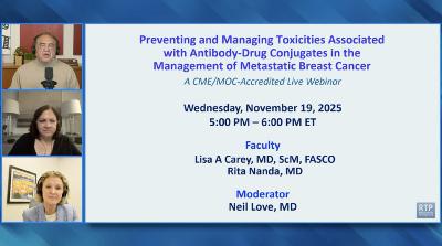 Toxicities Associated with Antibody-Drug Conjugates for Metastatic Breast Cancer — Clinical Investigator Perspectives on Actual Patient Cases