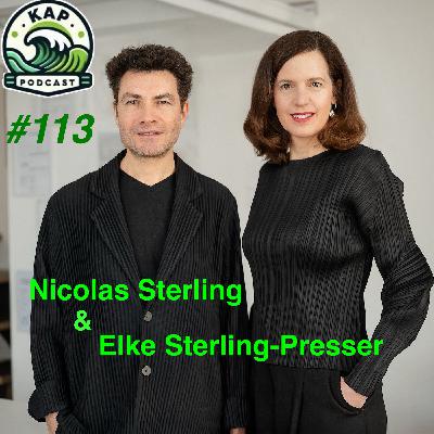 #113 Architecture, Engineering & Ancestral Wisdom with Elke Sterling-Presser and Nicolas Sterling.