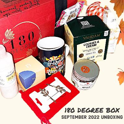 180 Degree Box, September 2022 Unboxing + 15% Off Discount! | Unique Woman's Lifestyle Subscription