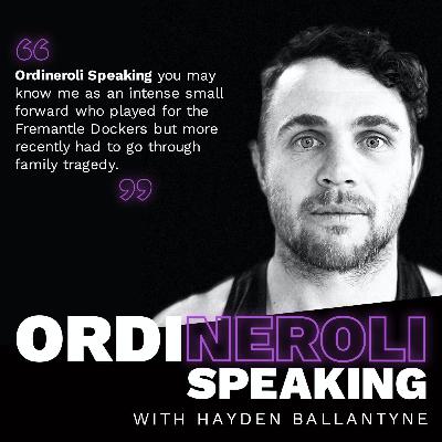 Hayden Ballantyne - Ordineroli Speaking Hayden Ballantyne - Ordineroli Speaking