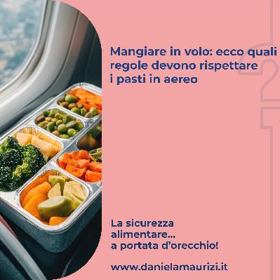 ST4_Ep.28 - Mangiare in volo: ecco quali regole devono rispettare i pasti in aereo