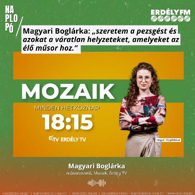 Magyari Boglárka: „szeretem a pezsgést és azokat a váratlan helyzeteket, amelyeket az élő műsor hoz. ”