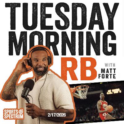 TUESDAY MORNING RB - Matt on the NBA slam dunk content, MJ/LeBron and the "Big Man Upstairs"