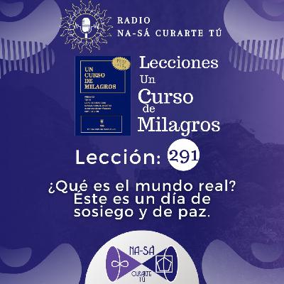 Lección 291 - UCDM - Éste es un día de sosiego y de paz.