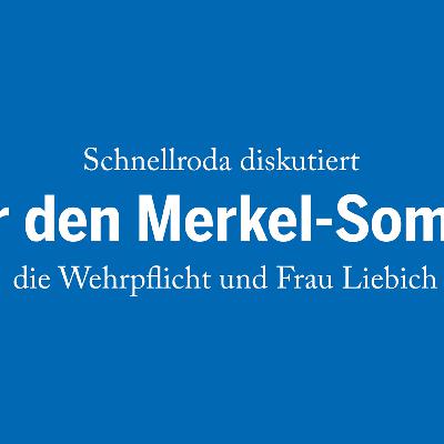 »Schnellroda diskutiert« über den Merkel-Sommer, die Wehrpflicht und Frau Liebich