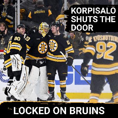 Korpisalo DOMINATES Old Team as Bruins Increase Playoff Chances Korpisalo DOMINATES Old Team as Bruins Increase Playoff Chances
