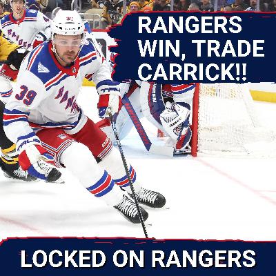 Rangers about to TRADE Vincent Trocheck?? Sam Carrick reportedly traded to Buffalo! Rangers crush Leafs, 6-2! Rangers about to TRADE Vincent Trocheck?? Sam Carrick reportedly traded to Buffalo! Rangers crush Leafs, 6-2!