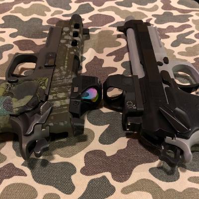 Beretta 92X.I. vs Sig P226 S.A.O. Full Size Fighting Handgun Showdown