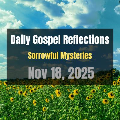 Daily Gospel Reflections for Nov 18, 2025 | Holy Rosary - Sorrowful Mysteries