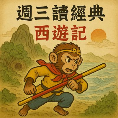 【週三讀經典 - 西遊記】第一回 : 花果山上的石猴
