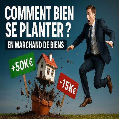 201 - Comment BIEN se planter quand on se lance en Marchand de Biens!