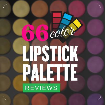Unleash Your Creativity with the 66 Color Lipstick Palette!