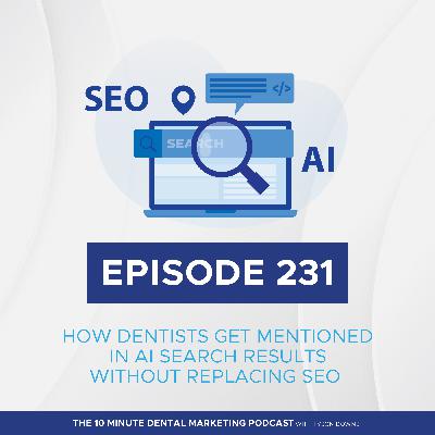 How Dentist Get Mentioned in AI Search Results Without Replacing SEO