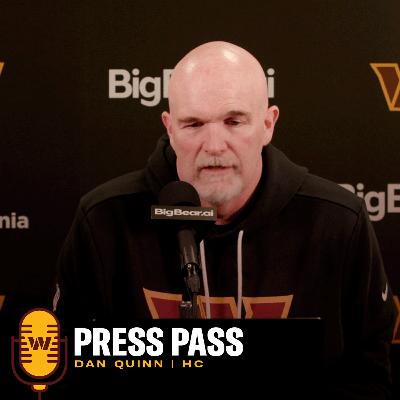 HC Dan Quinn | December 29, 2025 | Press Pass | Washington Commanders | NFL HC Dan Quinn | December 29, 2025 | Press Pass | Washington Commanders | NFL