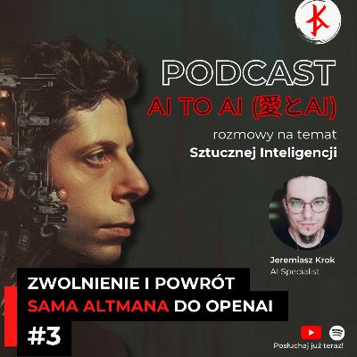 Sam Altman (ChatGPT - OpenAI) - zwolnienie i powrót - Ai to AI Sam Altman (ChatGPT - OpenAI) - zwolnienie i powrót - Ai to AI