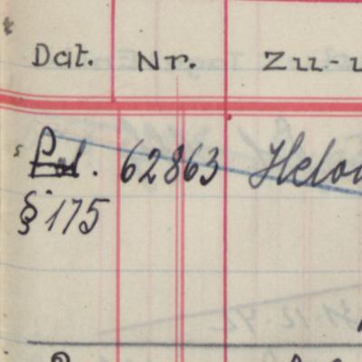 "On Auschwitz" (60): Paragraph 175 prisoners in Auschwitz