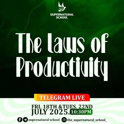 The Laws of Productivity