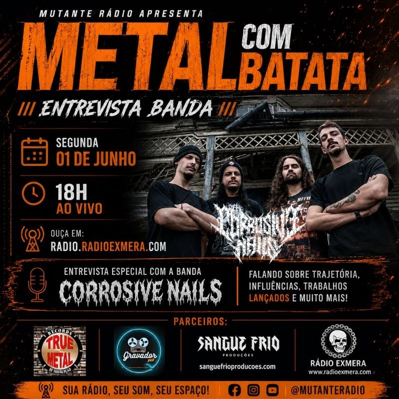 Metal com Batata 443 - Corrosive Nails episode artwork