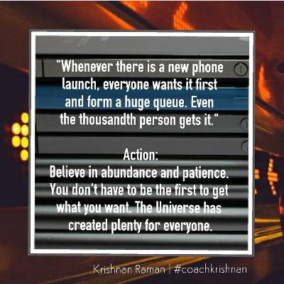 Coach Krishnan - Quote for the day - Abundance(Tamil) Coach Krishnan - Quote for the day - Abundance(Tamil)