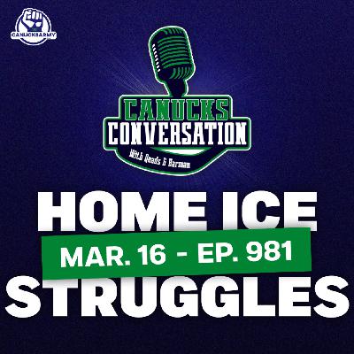 Mar. 16: Canucks still chasing consecutive home wins ft. Jeff Paterson (ep. 981) Mar. 16: Canucks still chasing consecutive home wins ft. Jeff Paterson (ep. 981)