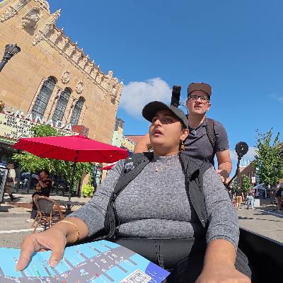 Aisha Chughtai taken for a ride in very special cargo bike episode