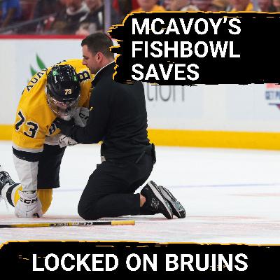McAvoy's Reaction to Vilmanis Elbow, Zacha's Olympic Disappointment