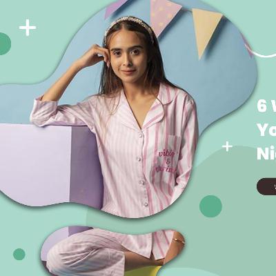 6 Ways You Can Wear Your Stylish Pyjama Sets Nightwear Outdoors! 6 Ways You Can Wear Your Stylish Pyjama Sets Nightwear Outdoors!