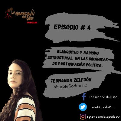 Episodio #4- Blanquitud, racismo estructural y dinámicas de participación política.