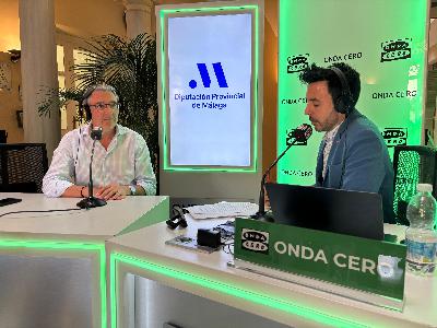 Francisco Salado, presidente de la Diputación de Málaga: "La Senda Litoral de Málaga estará culminada en dos años"