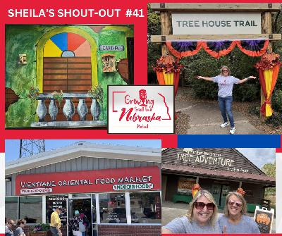 Sheila's Shoutout Ep. 41: Arbor Day Farm Tree Adventure and Grand Island 4th Street continued