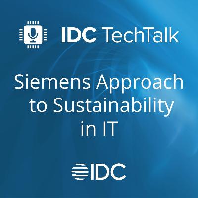 Episode #80 - Siemens Approach to Sustainability in IT