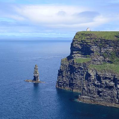 Cliffs of Moher. Western Gatekeepers to the Great North Atlantic Ocean. Wild Atlantic Way of Ireland Cliffs of Moher. Western Gatekeepers to the Great North Atlantic Ocean. Wild Atlantic Way of Ireland