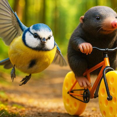 The Bird Who Was Afraid of Heights