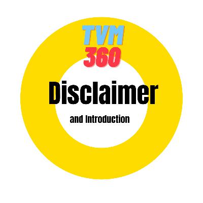 1. Disclaimer and Introduction