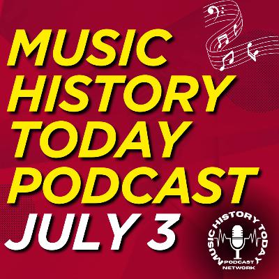 Brian Jones & Jim Morrison Pass Away, Ziggy Plays Guitar One Last Time: Music History Today Podcast July 3