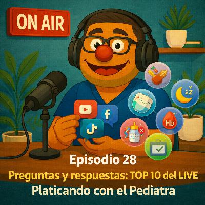 Preguntas y Respuestas TOP 10 del LIVE Platicando con el Pediatra. Preguntas y Respuestas TOP 10 del LIVE Platicando con el Pediatra.