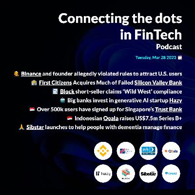 Binance allegedly violated rules says CFTC; Block shares drop 17% & more