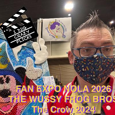 Fan Expo New Orleans 2026: The Wussy Frog Bros & The Crow 2024 Fan Expo New Orleans 2026: The Wussy Frog Bros & The Crow 2024