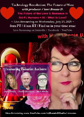 Technology Revolution: The Future of SciFi Romance + AI: Humans + Bots In Love?