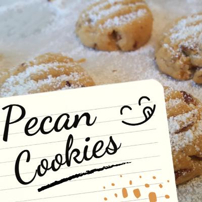Pecan Cookies - How To Make Pecan Melt-Away Cookies