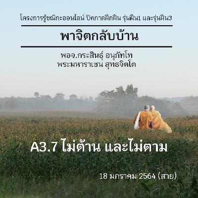 A3.7 ไม่ต้าน และไม่ตาม พจ.กระสินธุ์ 180164 (สาย) A3.7 ไม่ต้าน และไม่ตาม พจ.กระสินธุ์ 180164 (สาย)