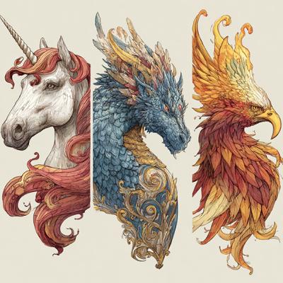 第三十集-- 龍、鳳凰和獨角獸