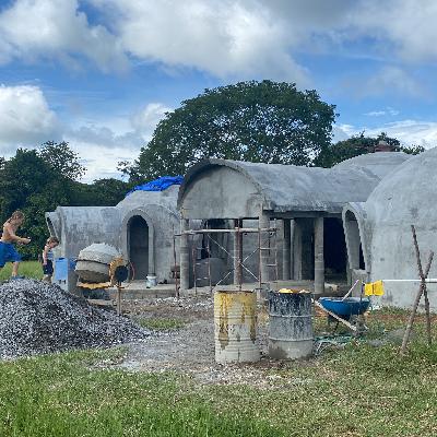 Dome Home Progress June 2024 - hoping to move in within 2 months!